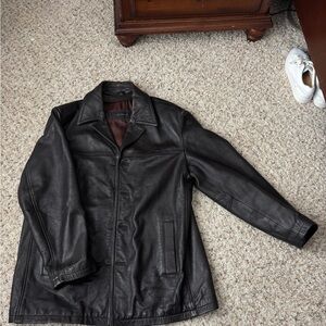Vintage Black Leather Jacket